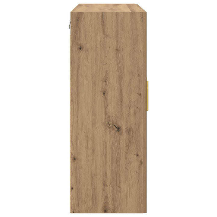 Vægmonteret skab 2 stk. Artisan Egetræ 69,5 x 34 x 90 cm