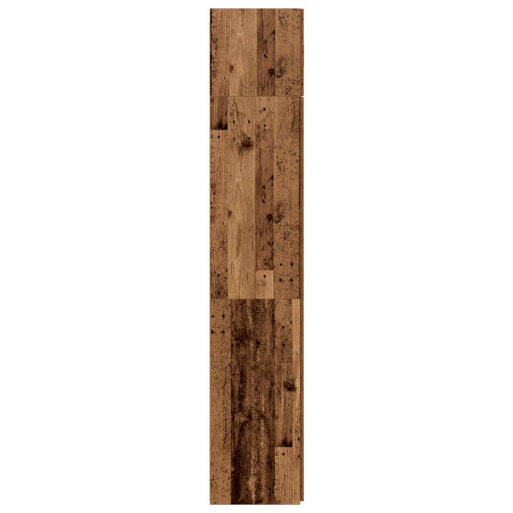 Opbevaringsskab 2 pcs Gammelt træ 80 x 42,5 x 225 cm