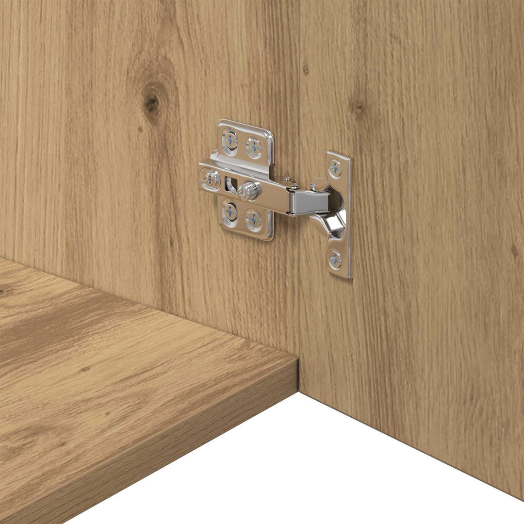 Opbevaringsskab 2 pcs Artisan Egetræ 80 x 42,5 x 225 cm
