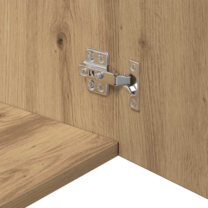 Opbevaringsskab 2 pcs Artisan Egetræ 80 x 42,5 x 225 cm