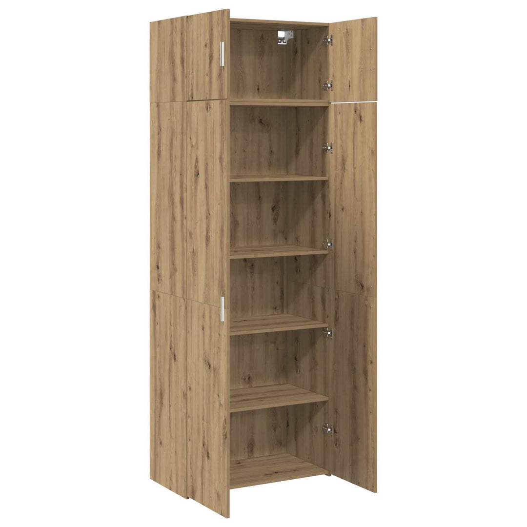 Opbevaringsskab 2 pcs Artisan Egetræ 80 x 42,5 x 225 cm