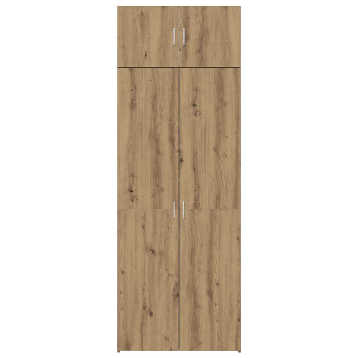 Opbevaringsskab 2 pcs Artisan Egetræ 80 x 42,5 x 225 cm