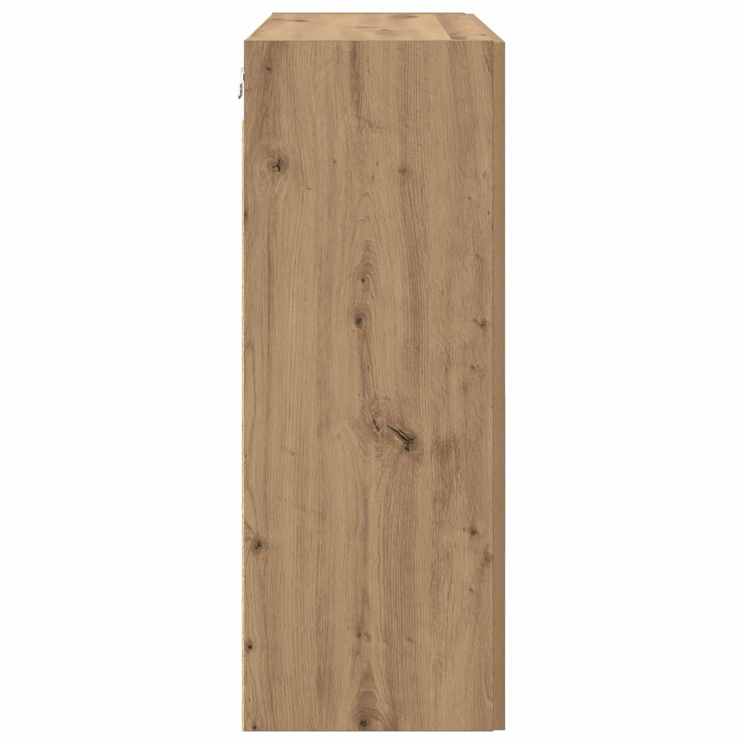 Vægmonteret skab 2 pcs Artisan Egetræ 69,5 x 34 x 90 cm