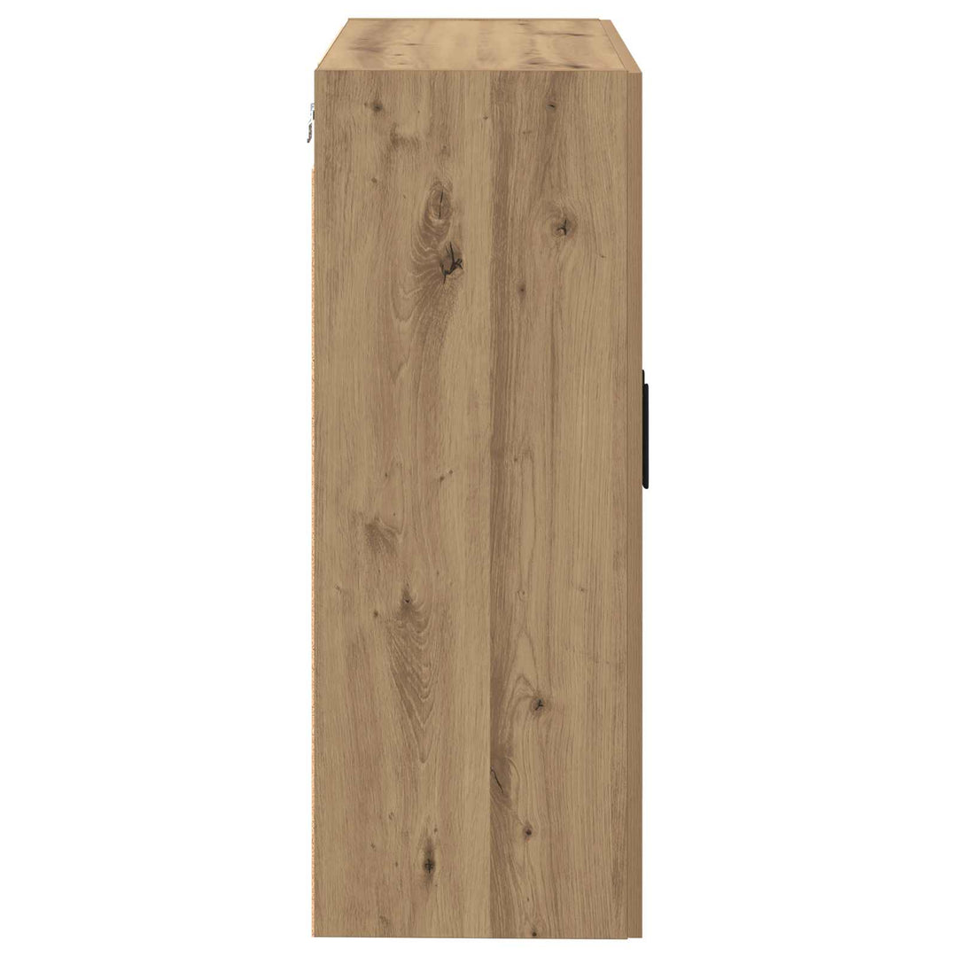 Vægmonteret skab 2 pcs Artisan Egetræ 69,5 x 34 x 90 cm