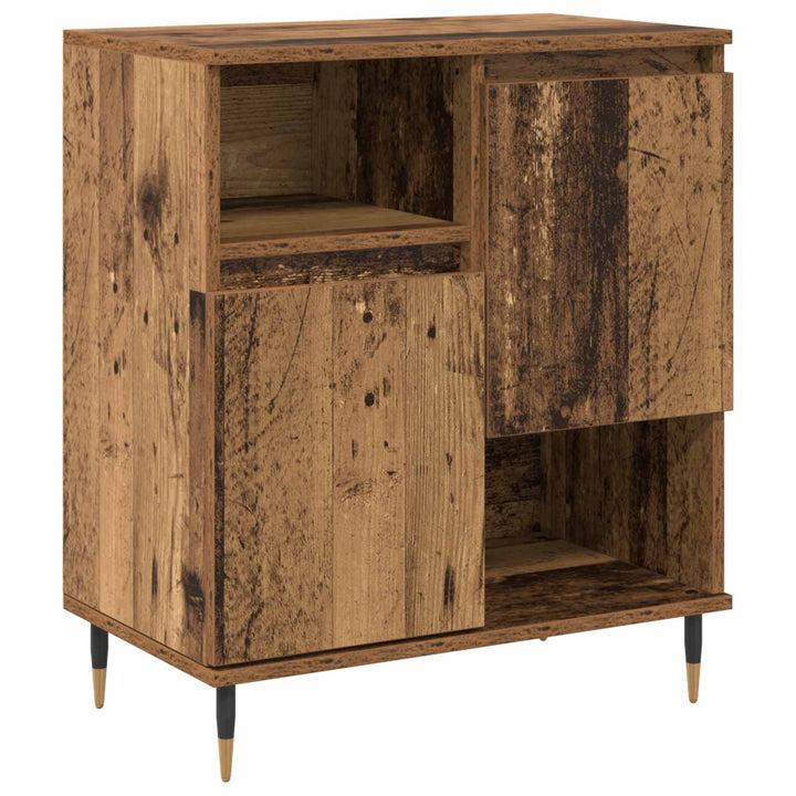 Sideboards 3 pcs Gammelt træ