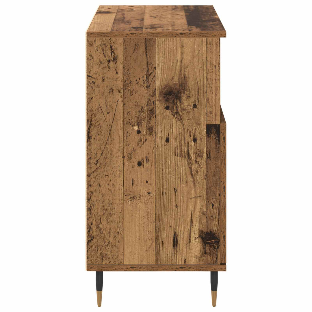 Sideboards 3 pcs Gammelt træ