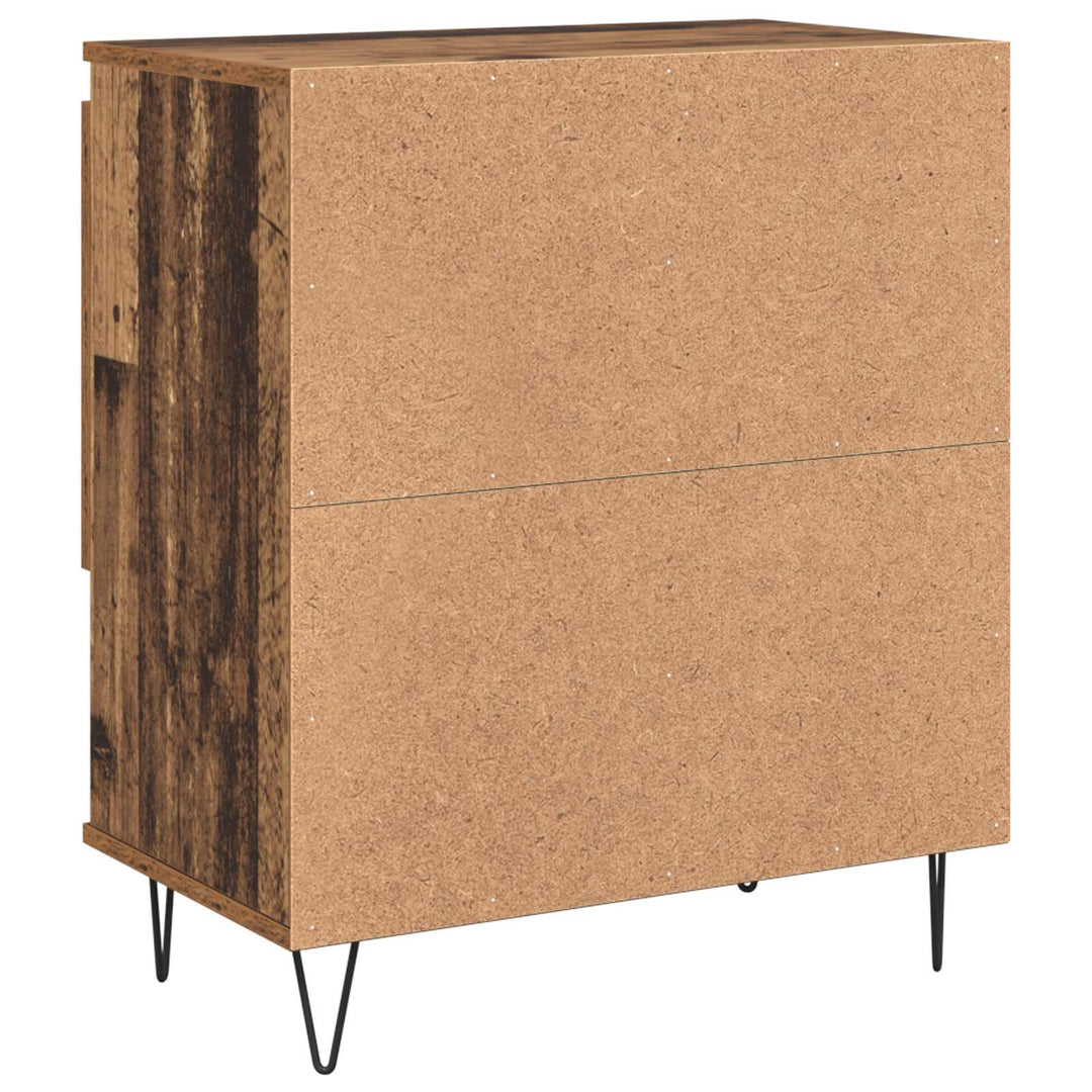 Sideboard 2 pcs Gammelt træ 60 x 35 x 70 cm