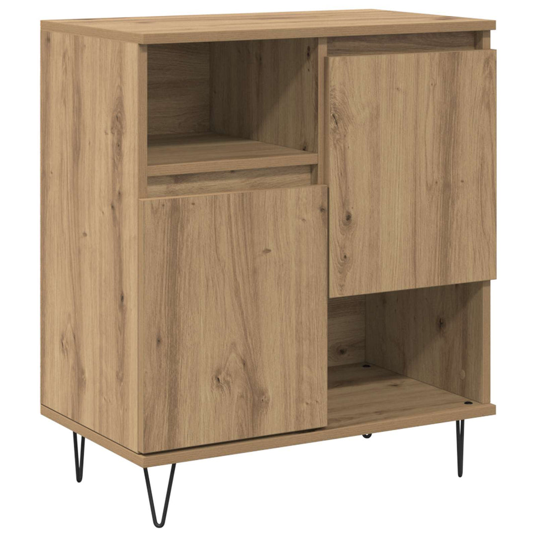 Sideboard 2 pcs Artisan Egetræ 60 x 35 x 70 cm