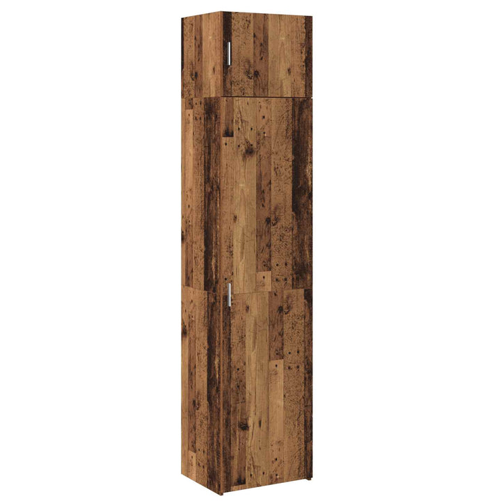 Sideboard 2 pcs Gammelt træ 50 x 41 x 225 cm