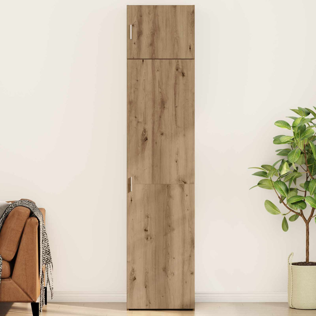 Sideboard 2 pcs Artisan Egetræ 50 x 41 x 225 cm