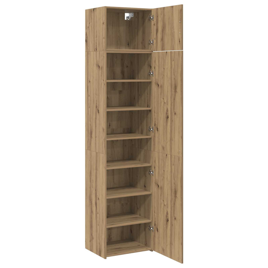 Sideboard 2 pcs Artisan Egetræ 50 x 41 x 225 cm