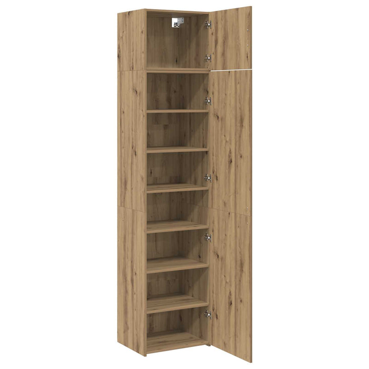 Sideboard 2 pcs Artisan Egetræ 50 x 41 x 225 cm