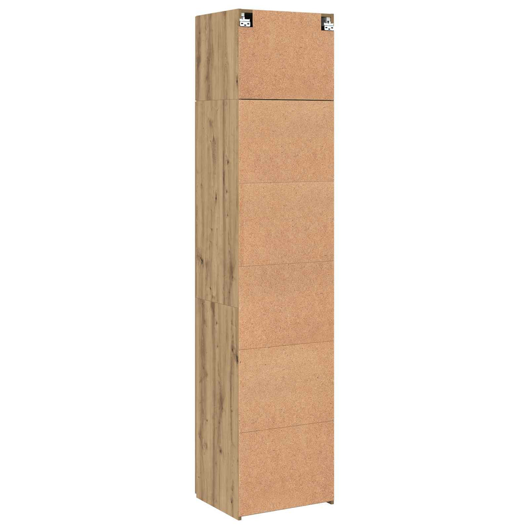 Sideboard 2 pcs Artisan Egetræ 50 x 41 x 225 cm