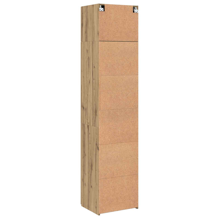Sideboard 2 pcs Artisan Egetræ 50 x 41 x 225 cm