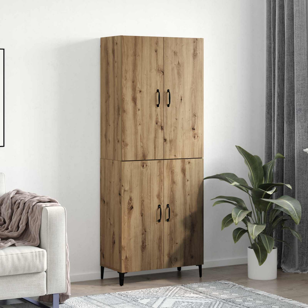 Highboard 2 pcs Artisan Egetræ 69,5 x 34 x 180 cm