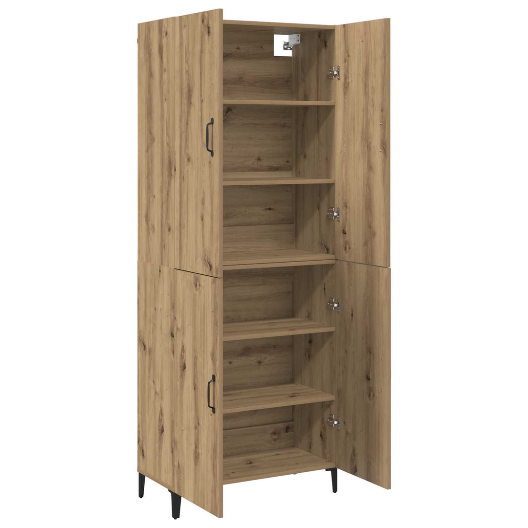 Highboard 2 pcs Artisan Egetræ 69,5 x 34 x 180 cm