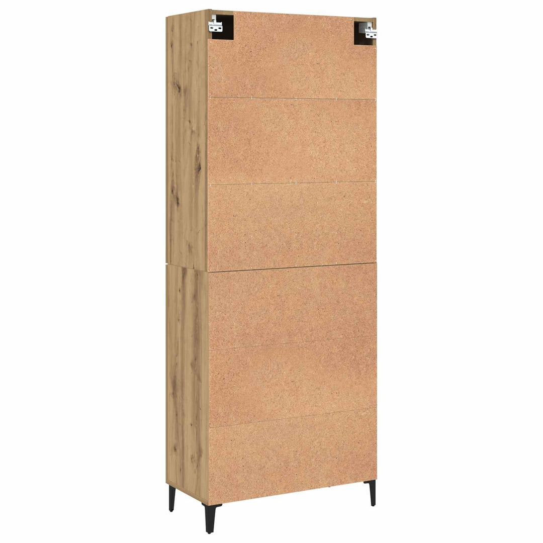Highboard 2 pcs Artisan Egetræ 69,5 x 34 x 180 cm