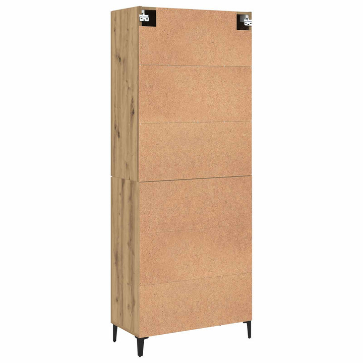 Highboard 2 pcs Artisan Egetræ 69,5 x 34 x 180 cm