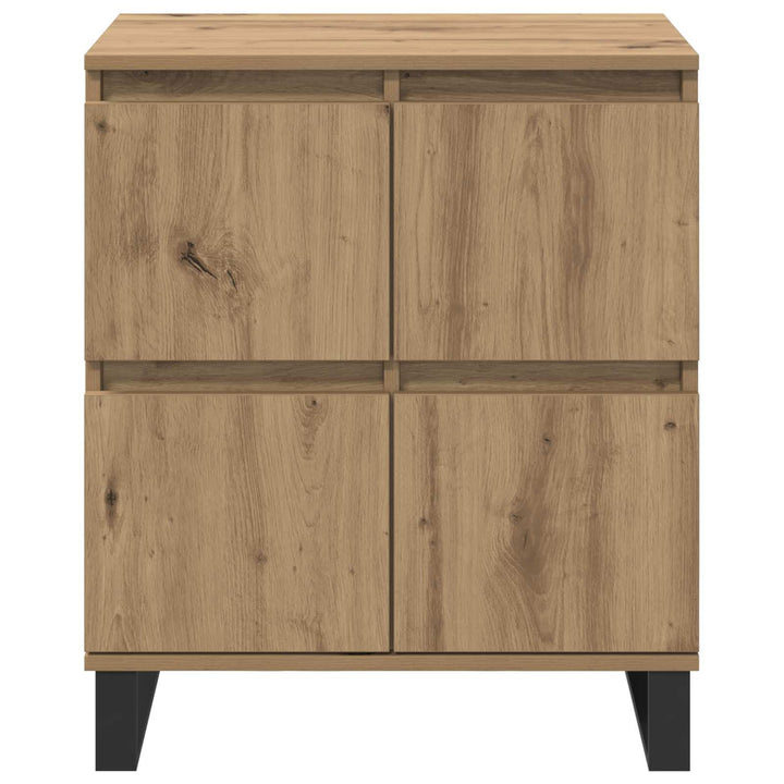 Sideboard 3 pcs Artisan Egetræ 60 x 35 x 70 cm