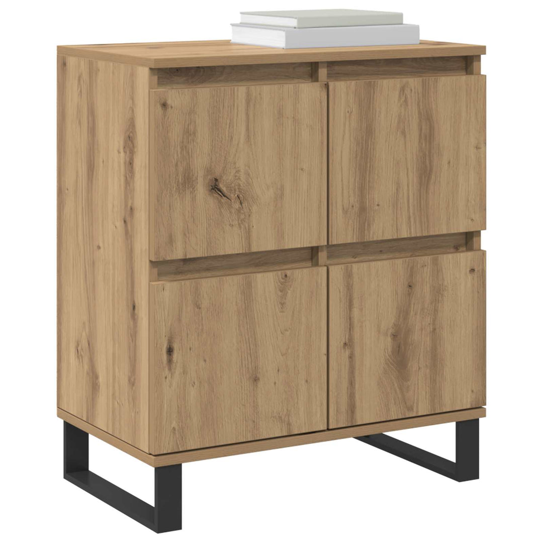 Sideboard 3 pcs Artisan Egetræ 60 x 35 x 70 cm