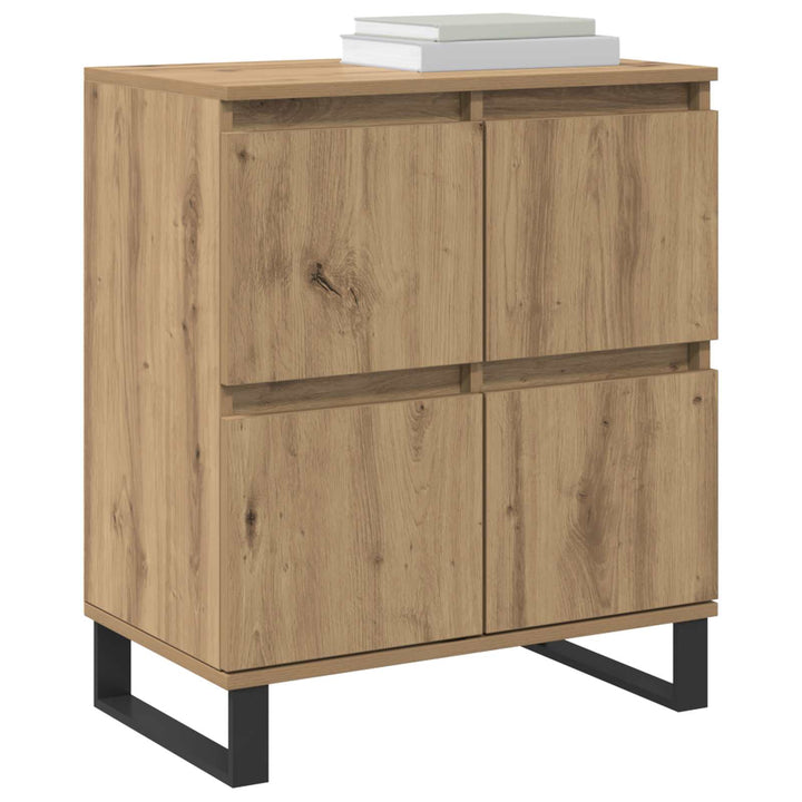 Sideboard 3 pcs Artisan Egetræ 60 x 35 x 70 cm