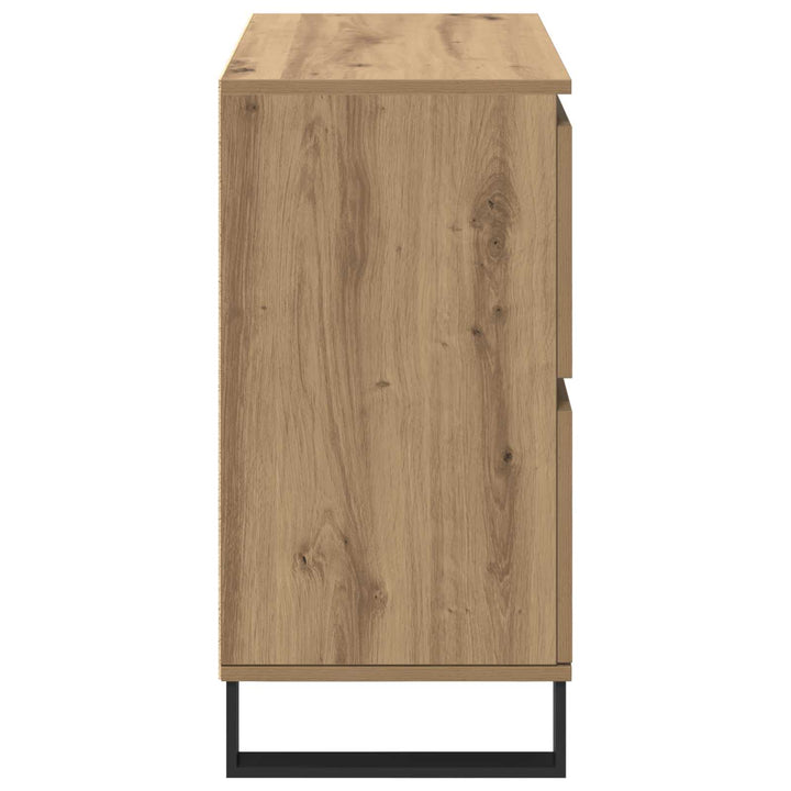 Sideboard 3 pcs Artisan Egetræ 60 x 35 x 70 cm