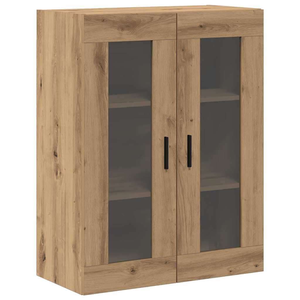 Væghængte skabe 2 pcs artisan eg 69,5 x 34 x 90 cm