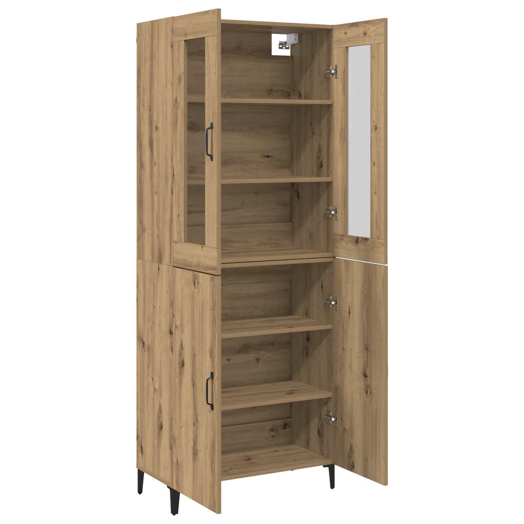 Highboard 2 pcs Artisan Egetræ 69,5 x 34 x 180 cm