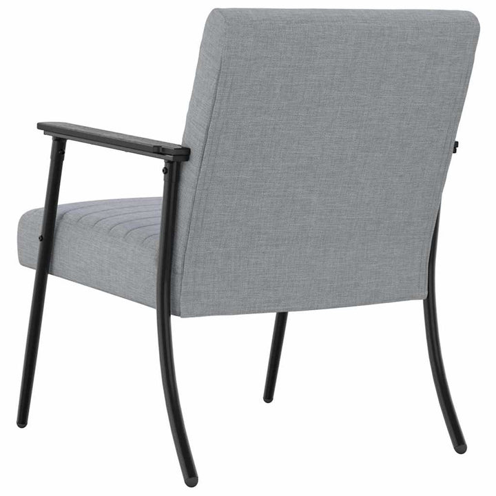 lænestol Lysegrå 59 x 75 x 78 cm Stof