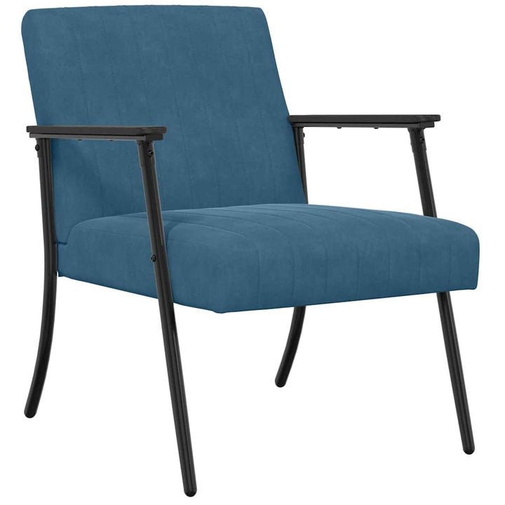 lænestol Blå 59 x 75 x 78 cm Fløjl