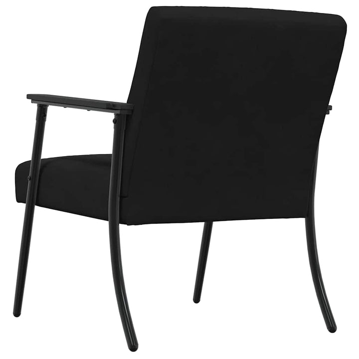 lænestol Sort 59 x 75 x 78 cm Fløjl