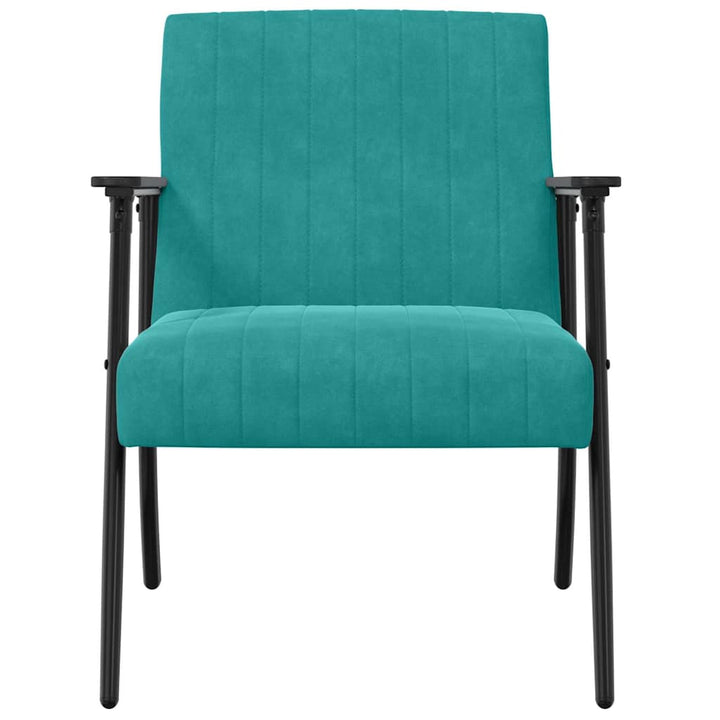 lænestol Turkis 59 x 75 x 78 cm Fløjl