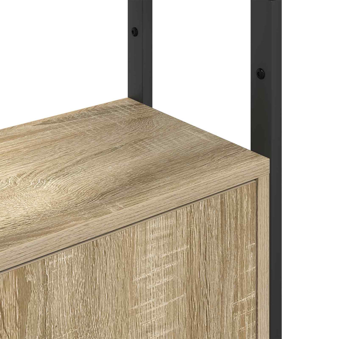 Bogskab Sonoma eg 40 x 24 x 161 cm Konstrueret træ