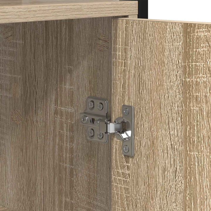 Bogskab Sonoma eg 40 x 24 x 161 cm Konstrueret træ
