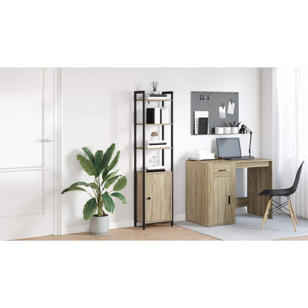 Bogskab Sonoma eg 40 x 24 x 161 cm Konstrueret træ