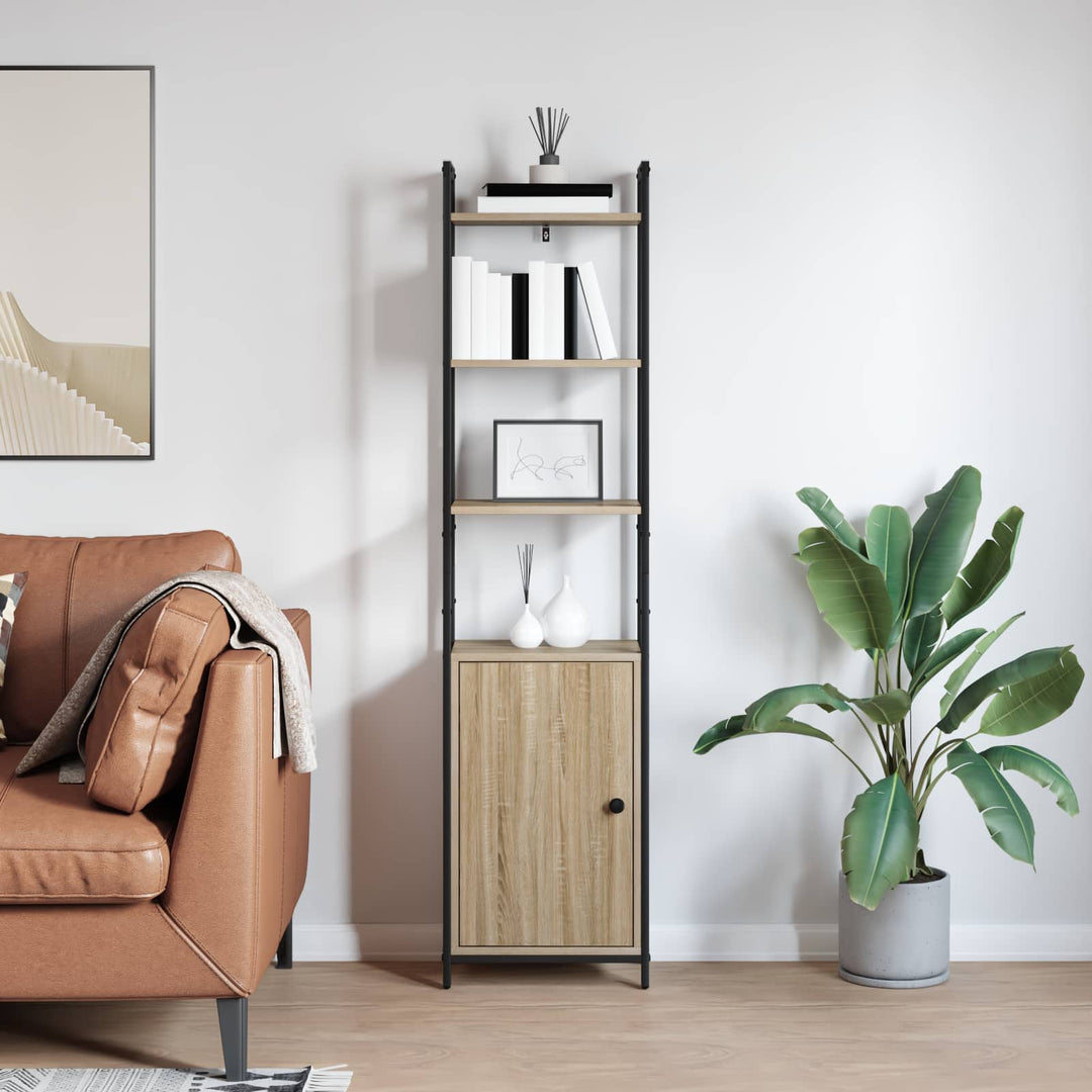 Bogskab Sonoma eg 40 x 24 x 161 cm Konstrueret træ