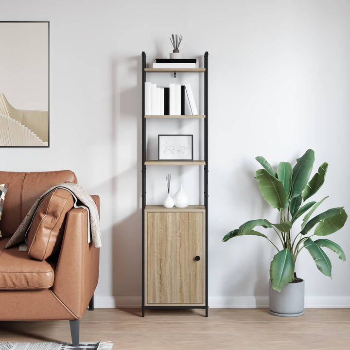Bogskab Sonoma eg 40 x 24 x 161 cm Konstrueret træ