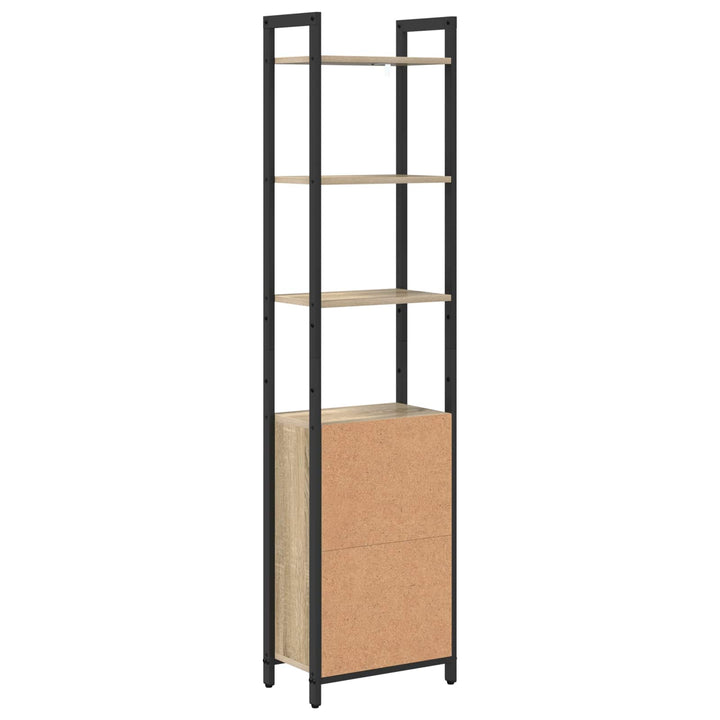 Bogskab Sonoma eg 40 x 24 x 161 cm Konstrueret træ
