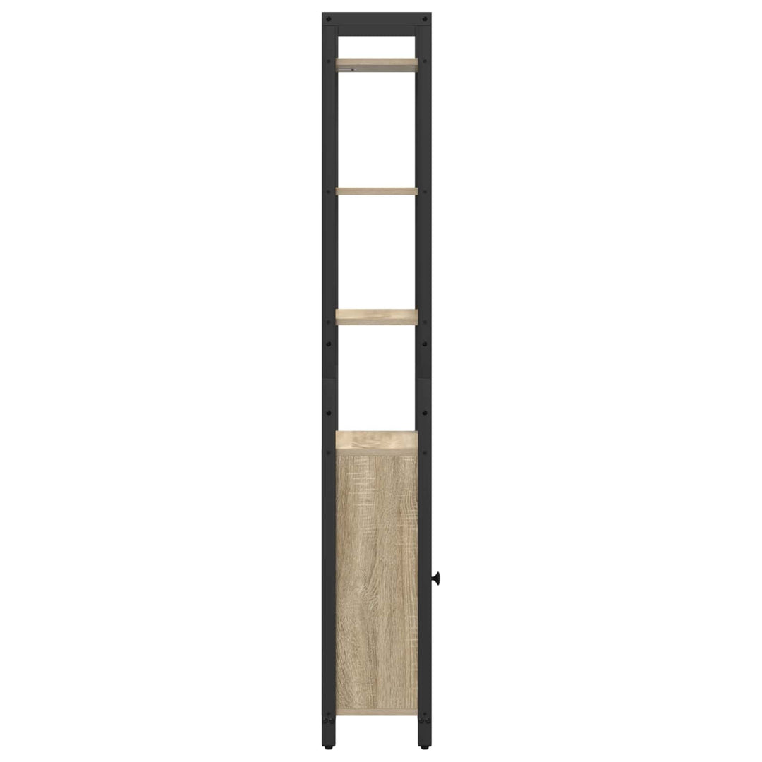Bogskab Sonoma eg 40 x 24 x 161 cm Konstrueret træ