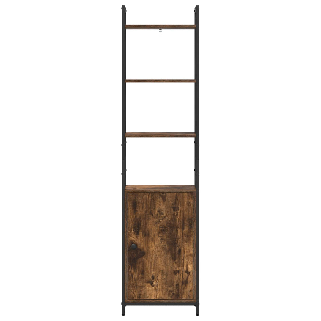 Bogskab Røget eg 40 x 24 x 161 cm Konstrueret træ