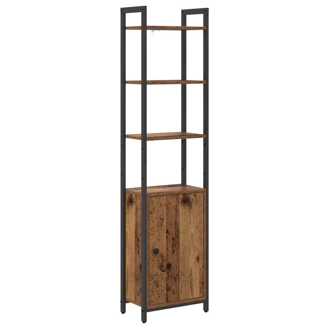 Bogskab Gammelt træ 40 x 24 x 161 cm Konstrueret træ