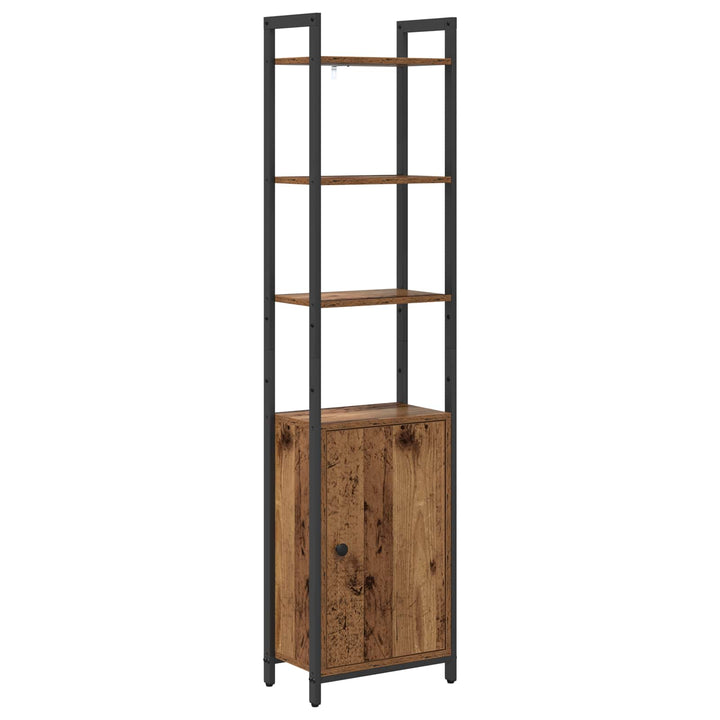 Bogskab Gammelt træ 40 x 24 x 161 cm Konstrueret træ