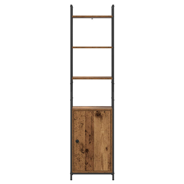 Bogskab Gammelt træ 40 x 24 x 161 cm Konstrueret træ