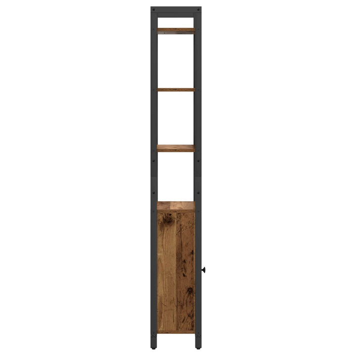 Bogskab Gammelt træ 40 x 24 x 161 cm Konstrueret træ