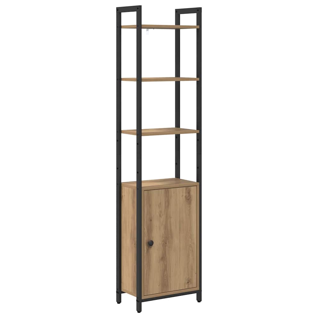Bogskab Artisan Egetræ 40 x 24 x 161 cm Konstrueret træ