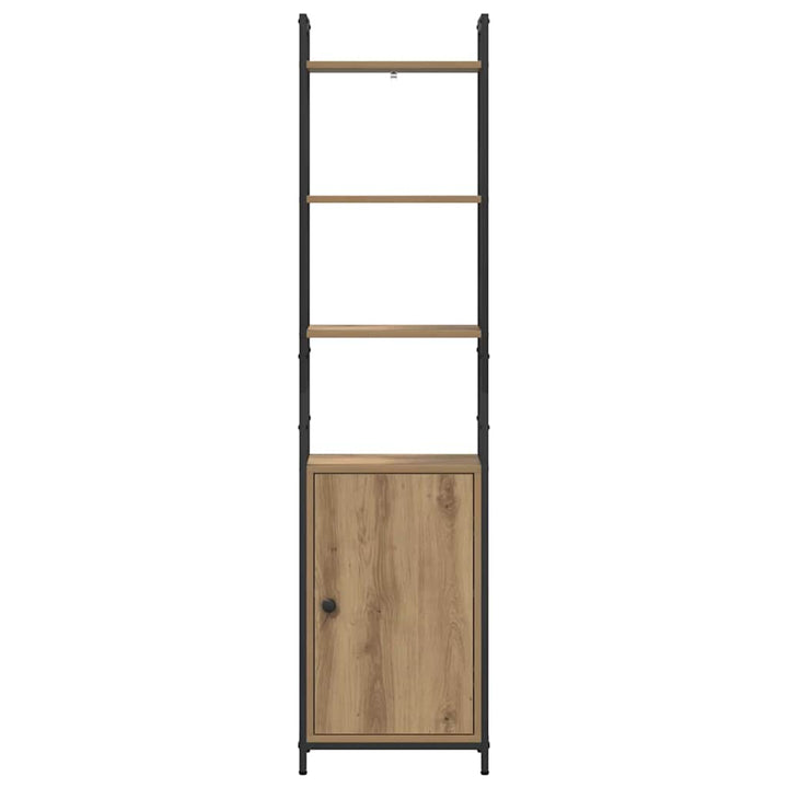 Bogskab Artisan Egetræ 40 x 24 x 161 cm Konstrueret træ