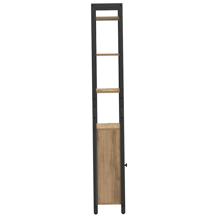 Bogskab Artisan Egetræ 40 x 24 x 161 cm Konstrueret træ