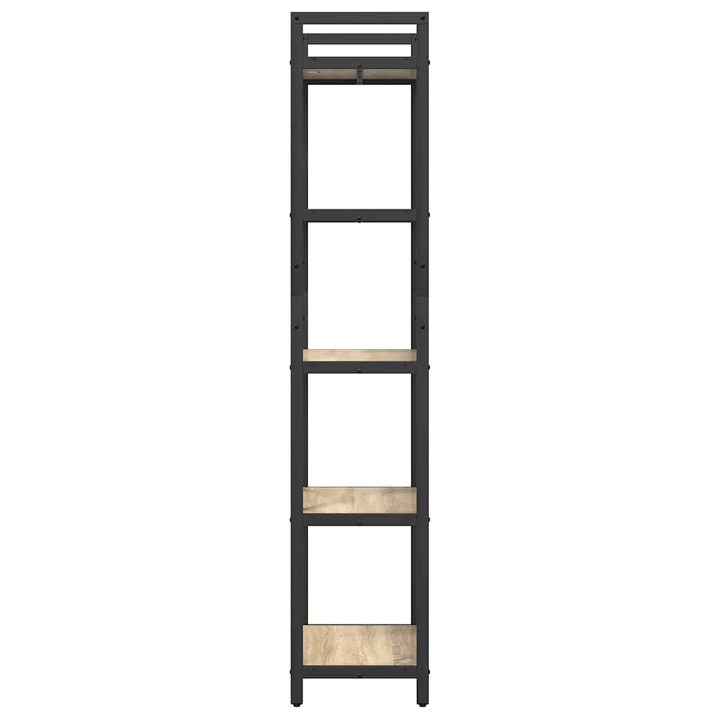 Bogreol Sonoma eg 56 x 34 x 171 cm Konstrueret træ