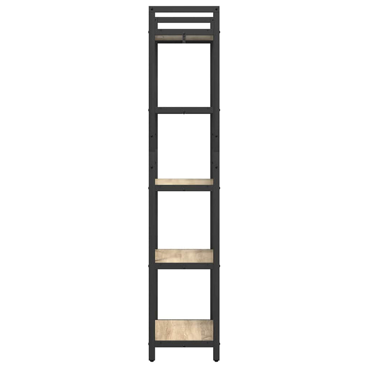 Bogreol Sonoma eg 56 x 34 x 171 cm Konstrueret træ