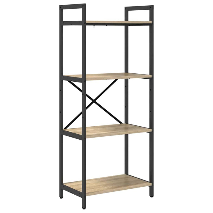 Bogreol Sonoma eg 56 x 34 x 133,5 cm Konstrueret træ